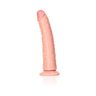 Dildo Slim RealRock de 7 pulgadas con Succión