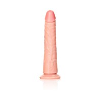 Dildo Slim RealRock de 7 pulgadas con Succión