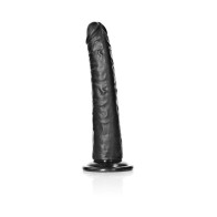 RealRock Realistic 8 in Slim Dildo With Suction Cup