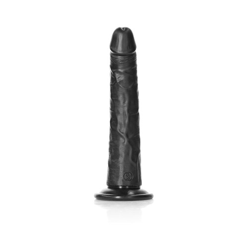 RealRock Realistic 8 in Slim Dildo With Suction Cup