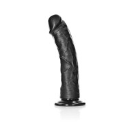 Dildo Curvado RealRock de 8 in. con Ventosa