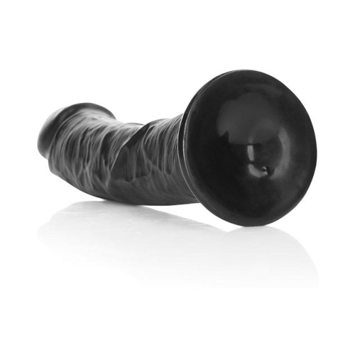 Dildo Curvado RealRock de 8 in. con Ventosa