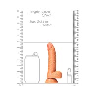 Dildo Curvado de 6 pulgadas RealRock