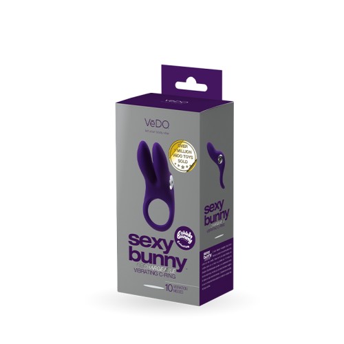 VeDO Sexy Bunny Vibrating C-Ring - Enhance Couple's Pleasure