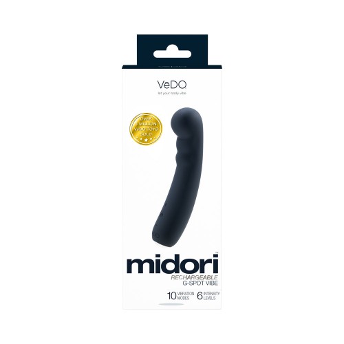 VeDO Midori Rechargeable G-Spot Vibe Black