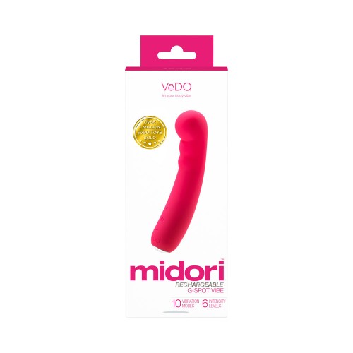 VeDO Midori Rechargeable G-Spot Vibe for Intense Stimulation