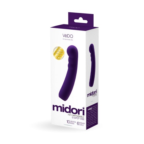 Vibrador G-Spot VeDO Midori - Placer Recargable