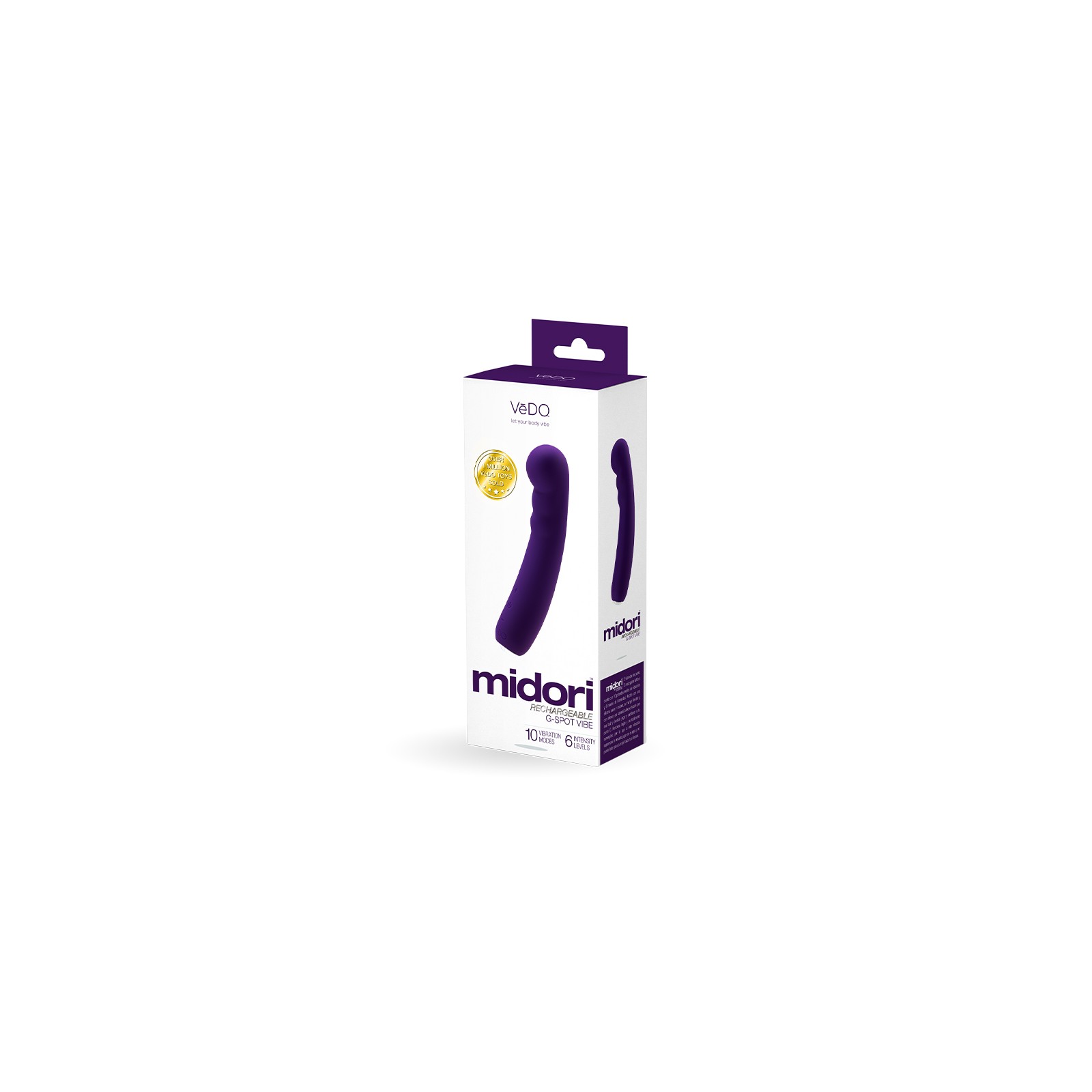 Vibrador G-Spot VeDO Midori - Placer Recargable