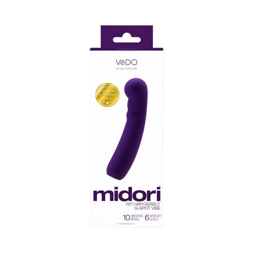 VeDO Midori G-Spot Vibe - Rechargeable Pleasure