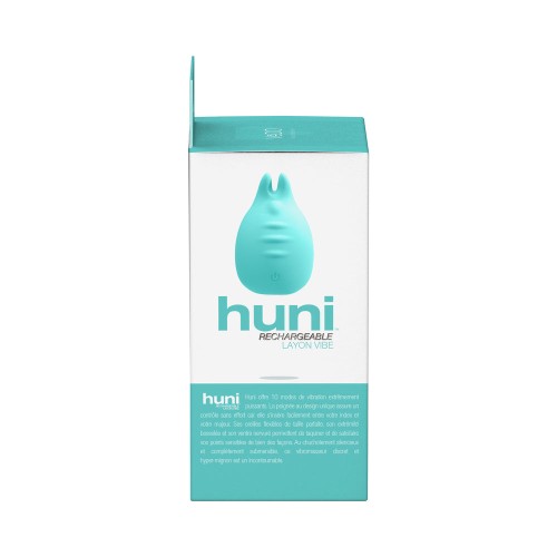 VeDO Huni Tease Me Rechargeable Finger Vibe Turquoise