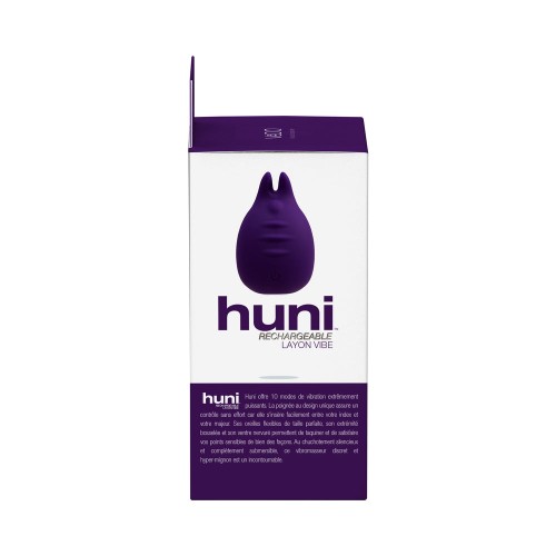 VeDO Huni Rechargeable Finger Vibe Deep Purple