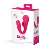 VeDO Suki Plus Dual Sonic Vibe Foxy Pink for Maximum Pleasure