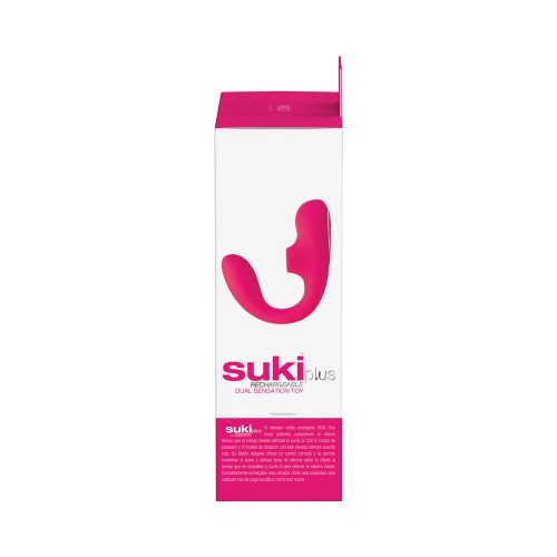 VeDO Suki Plus Dual Sonic Vibe Foxy Pink for Maximum Pleasure