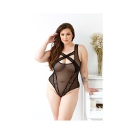 Bodysuit Criss-Cross Curve Audrey - Elegante y Sexy