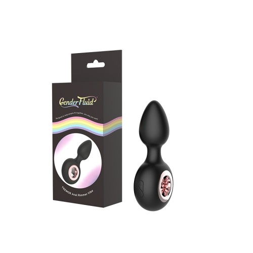 Gender Fluid Tremor Rechargeable Vibrating Plug