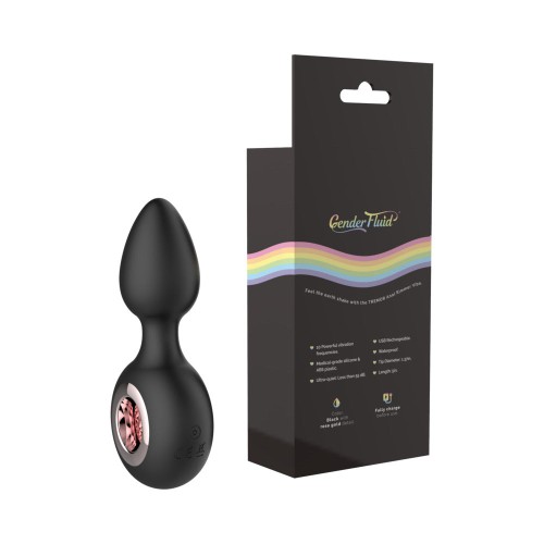 Gender Fluid Tremor Plug Vibrante Recargable