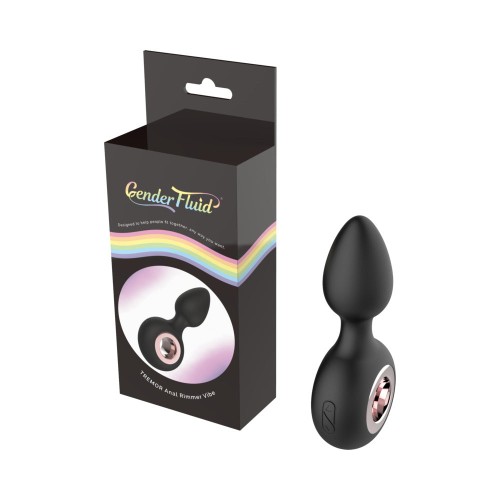 Gender Fluid Tremor Rechargeable Vibrating Plug