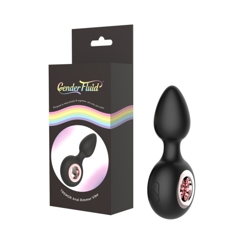 Gender Fluid Tremor Rechargeable Vibrating Plug