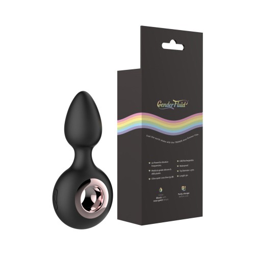 Gender Fluid Tremor Rechargeable Vibrating Plug