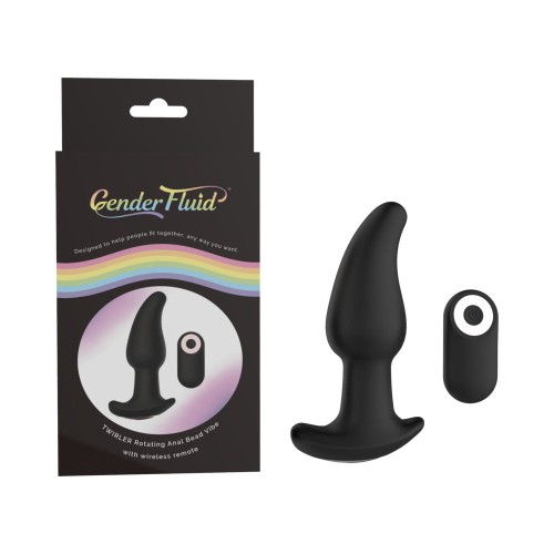 Vibrador Anal Gender Fluid Twirler Control Remoto