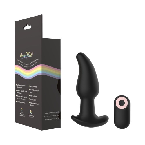 Vibrador Anal Gender Fluid Twirler Control Remoto