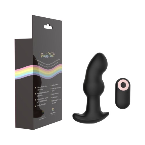 Gender Fluid Frisson Anal Vibe with Remote Control