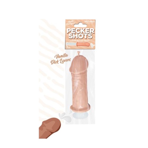 Jeringa de Pecker Sabor Vainilla para Ideas de Fiesta Divertidas