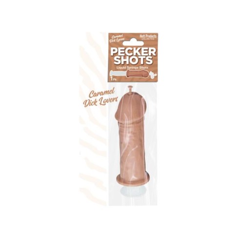 Jeringa Pecker Caramelo