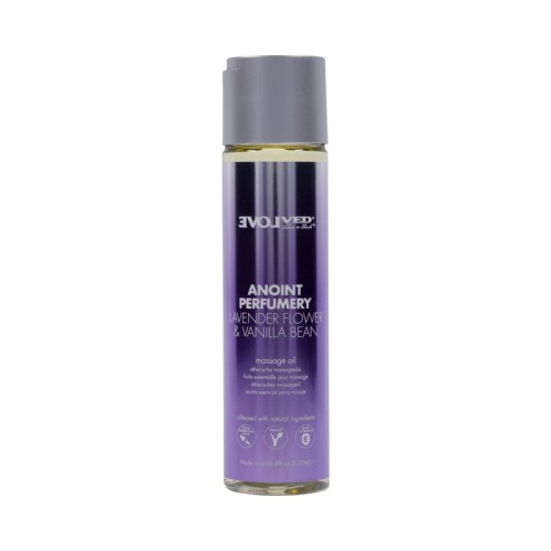 Aceite de Masaje Evolved Anoint Lavanda Vainilla 4 oz