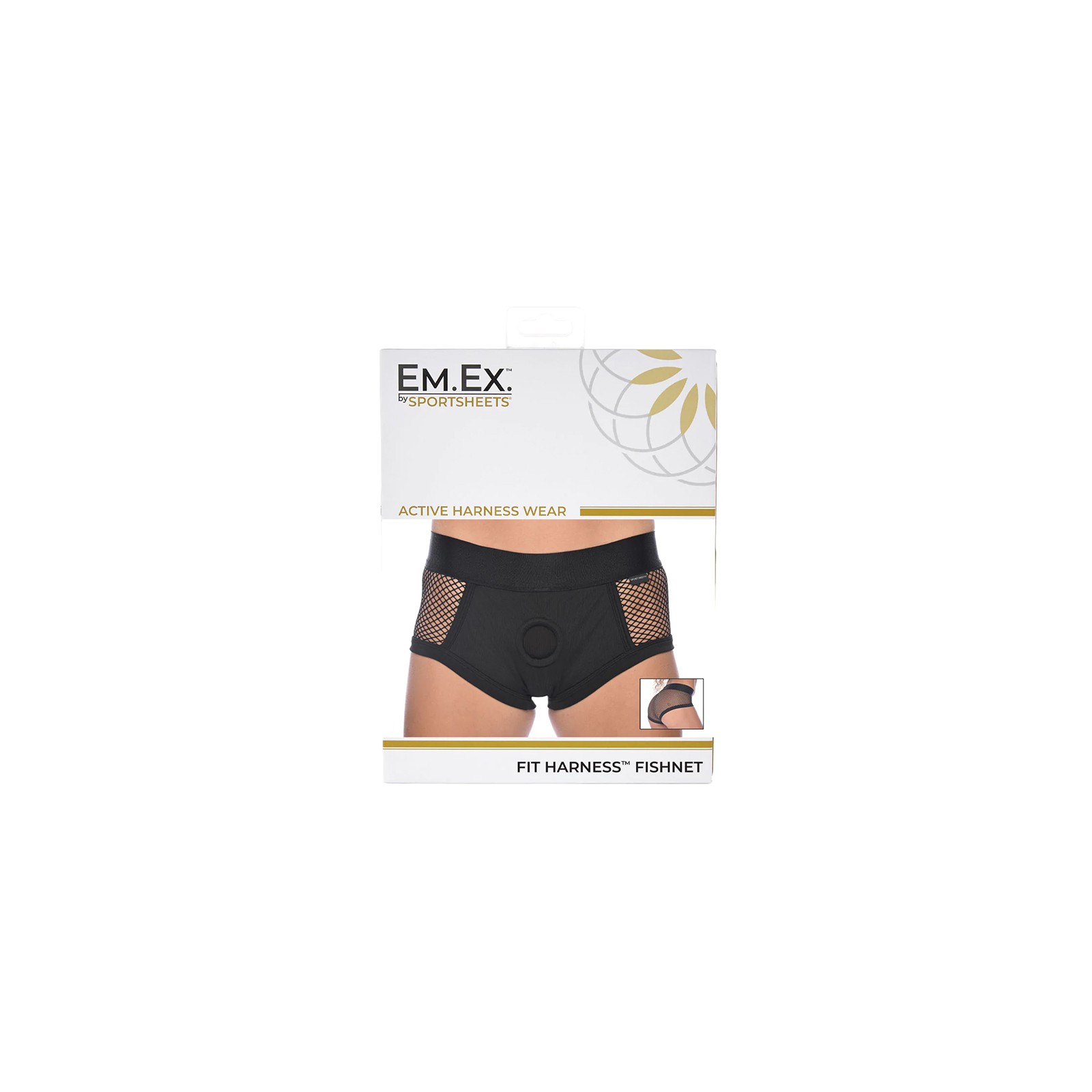 Arnés Fit Em.Ex. Fishnet 2XL de Sportsheets