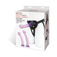 Lux Fetish Size Up Dildo Harness Set