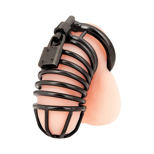 Blue Line Deluxe Chastity Cock Cage