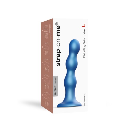 Dildo Plug Balls Strap-On-Me de Silicona L