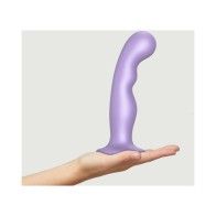 Plug Dildo Híbrido Colección Strap-On-Me P&G Lila Metálico L