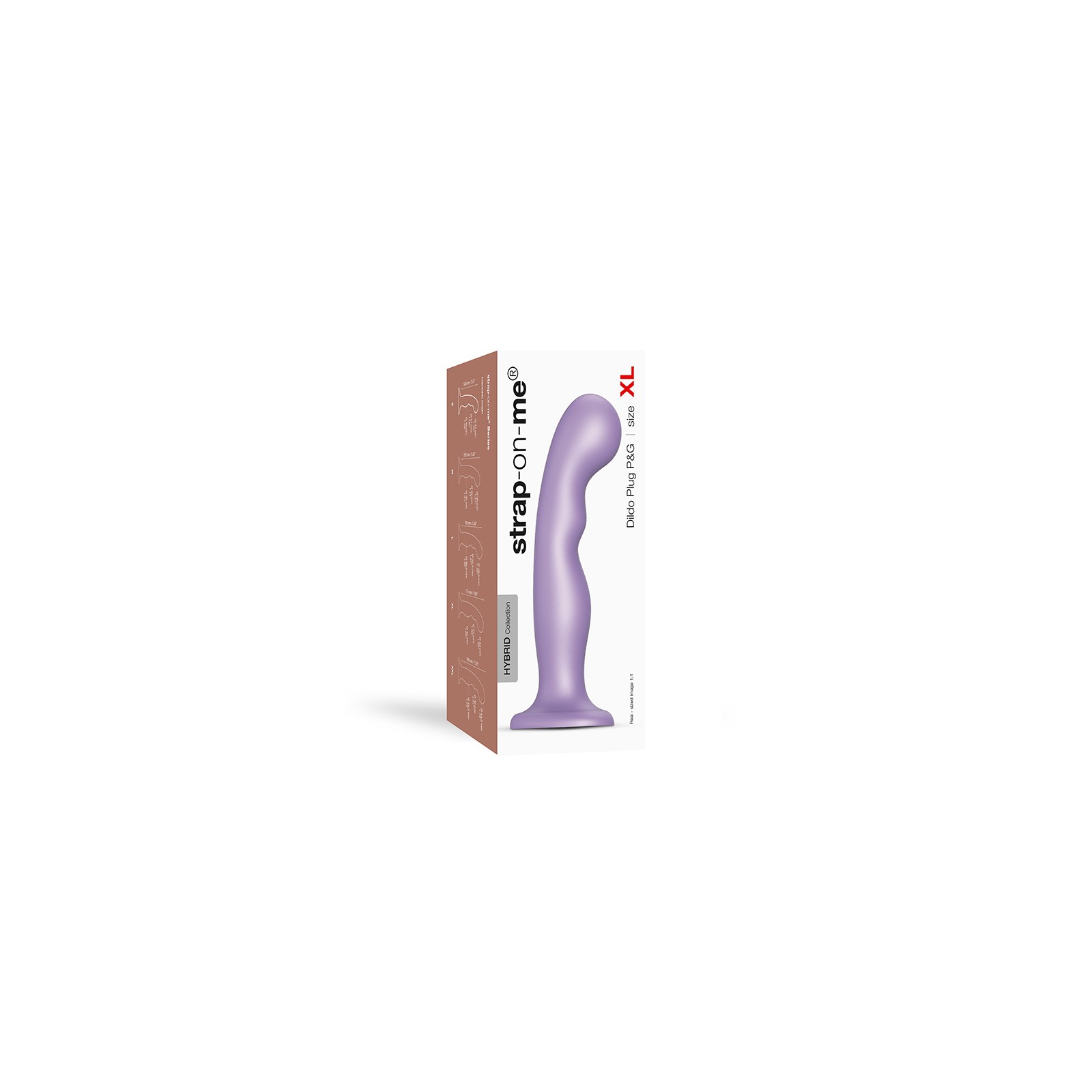 Plug Dildo Híbrido de Silicona para Placer Versátil