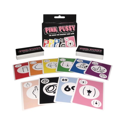 Juego de Cartas Pink Pussy para Diversión Adulto