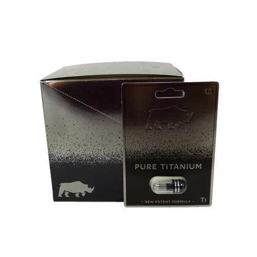 Rhino Pure Titanium Male Enhancement Capsules