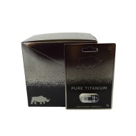 Cápsulas de Mejora Masculina Rhino Pure Titanium