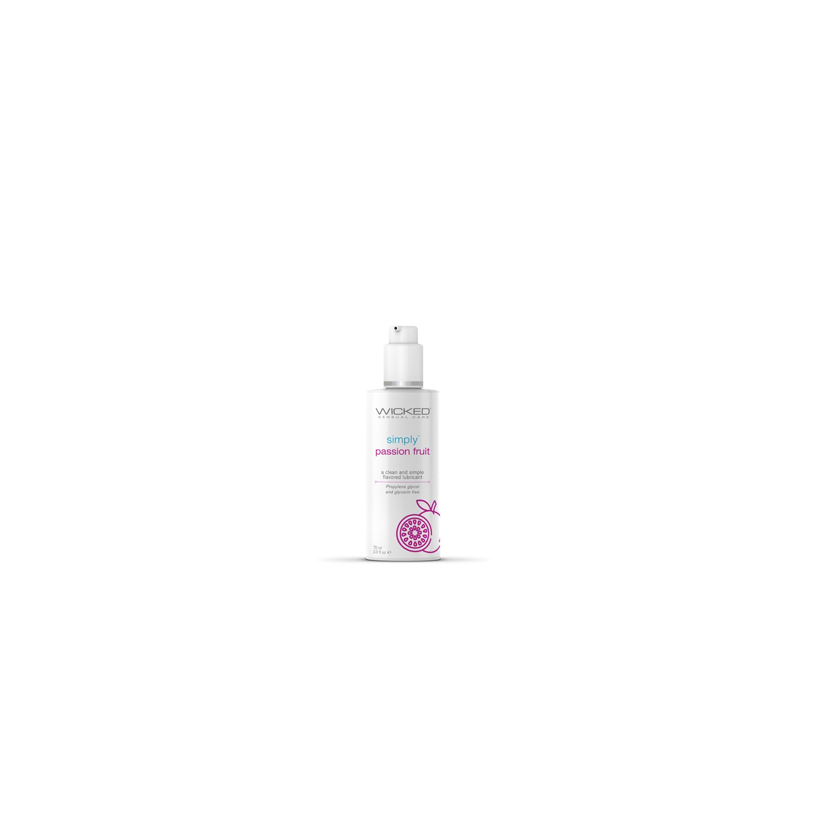 Simply Passion Fruit Flavored Water Based Lubricant 2.3 oz