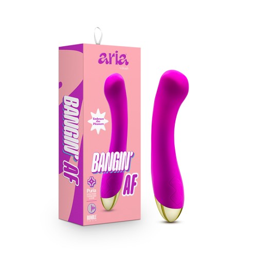 Aria Bangin' AF G-Spot Vibrator - Complete Pleasure Solution