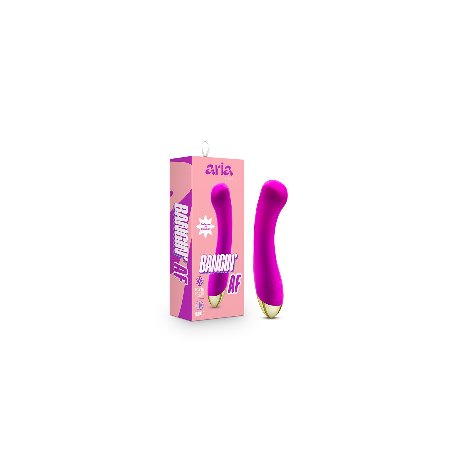 Aria Bangin' AF G-Spot Vibrator - Complete Pleasure Solution