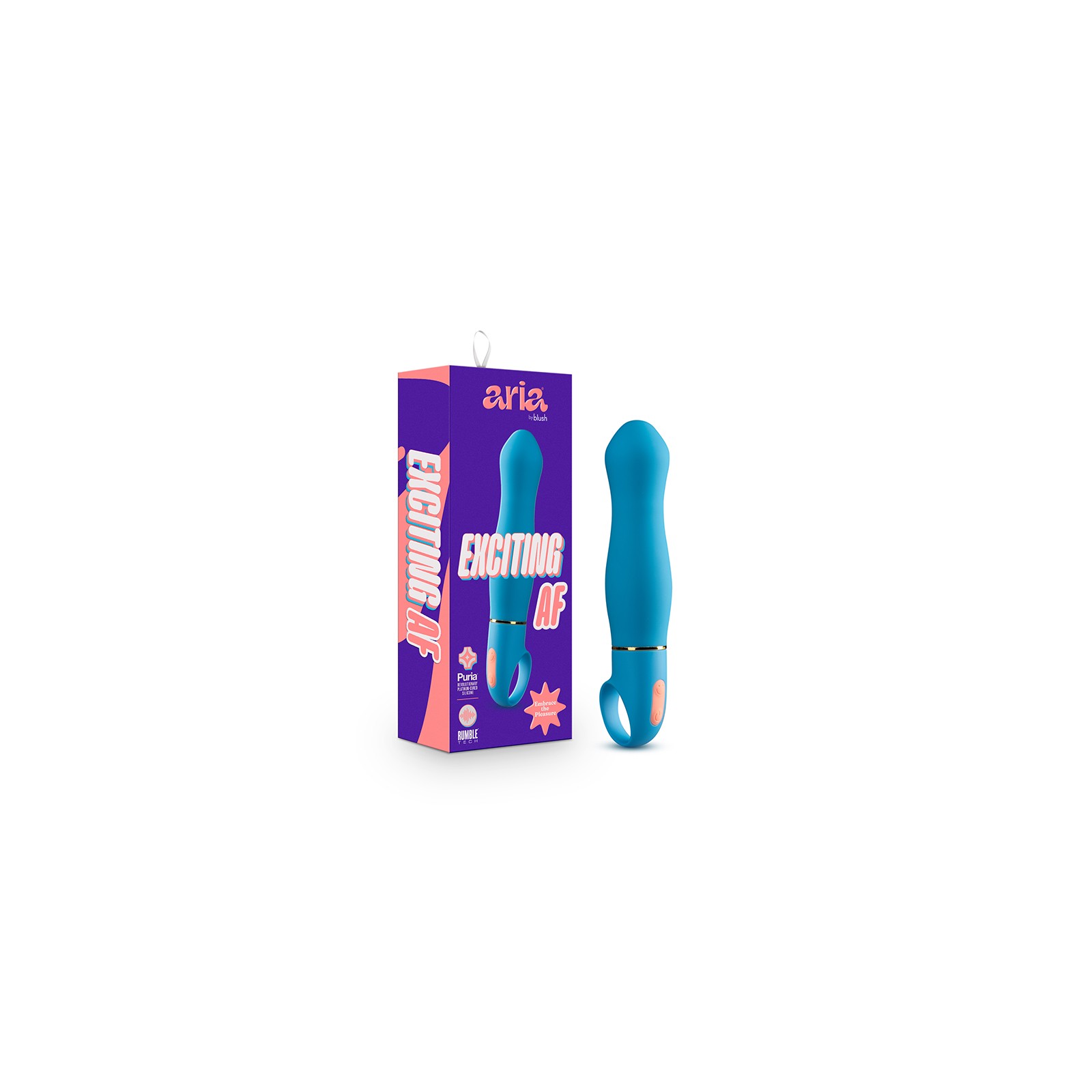 Aria Exciting AF Silicone Vibrator - G-Spot Pleasure