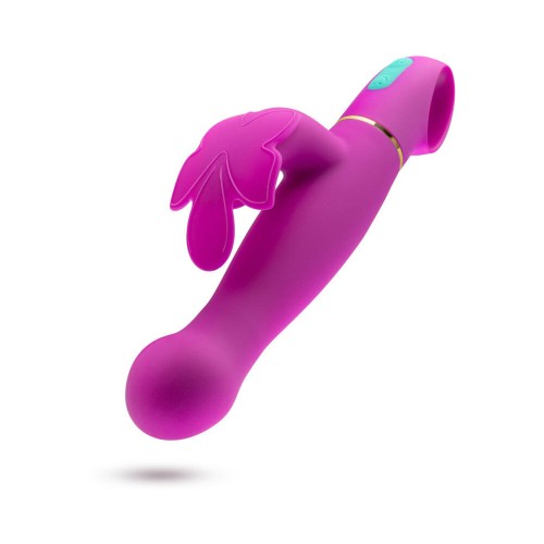 Aria Naughty AF Silicone Vibrator - Dual Stimulation