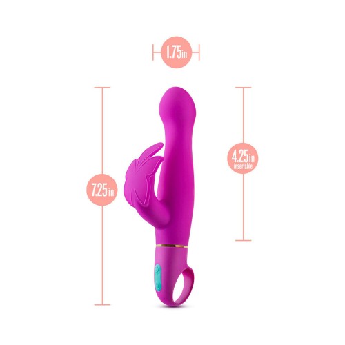 Aria Naughty AF Silicone Vibrator - Dual Stimulation