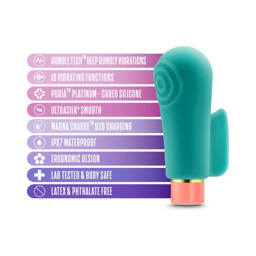 Rechargeable Mini Vibrator with Powerful Functions