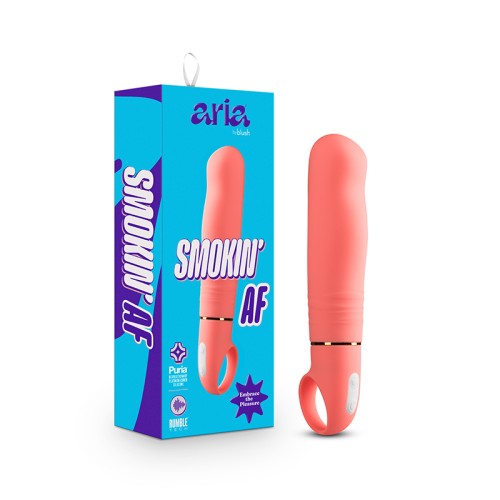 Vibrador de Silicona Aria Smokin' AF para Placer Mejorado