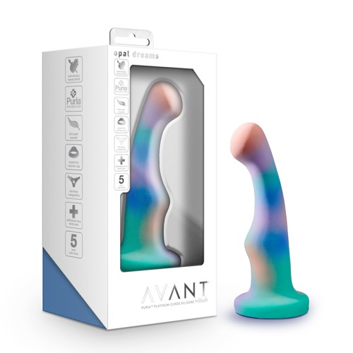 Avant Opal Dreams 6 in Silicone Dildo Aqua