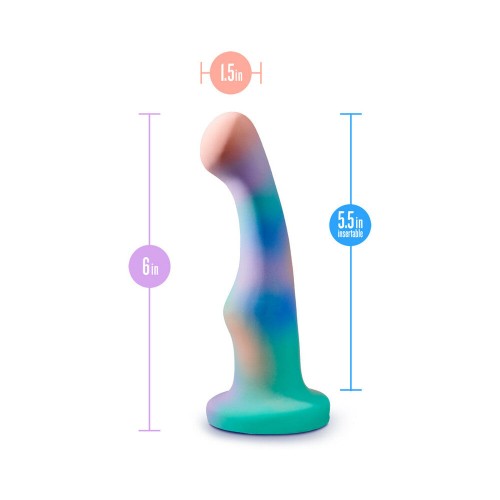 Dildo de Silicona Avant Opal Dreams 6 in Aqua