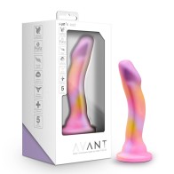 Avant Sun's Out Pink Silicone Dildo 7.5 inch