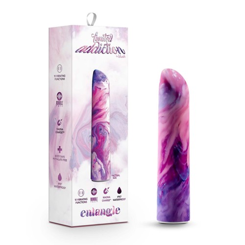 Bullet Recargable Limited Addiction Entangle Power Vibe Lila